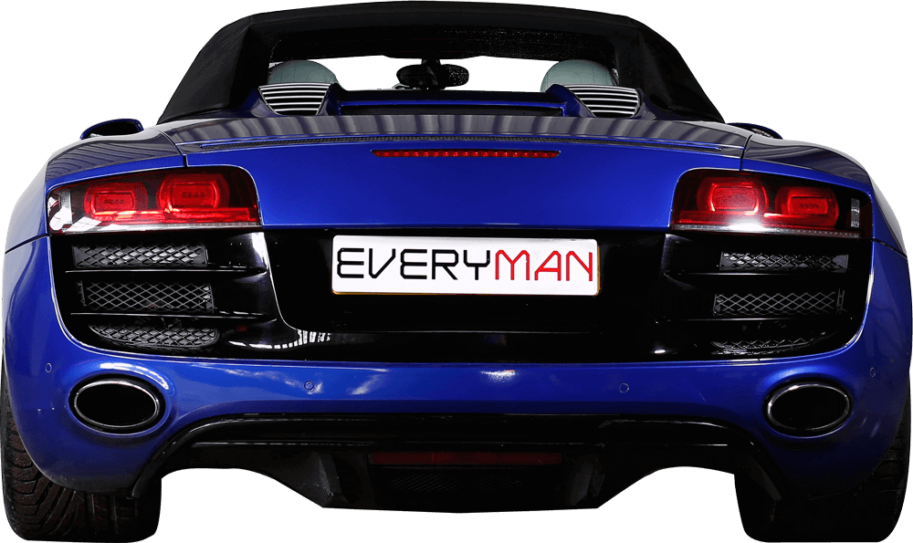 Audi R8 Back