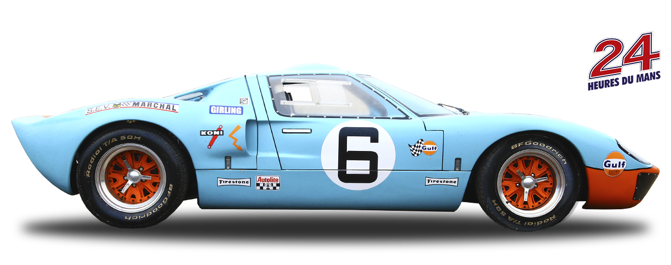 Ford GT40 (Le Mans No.6)