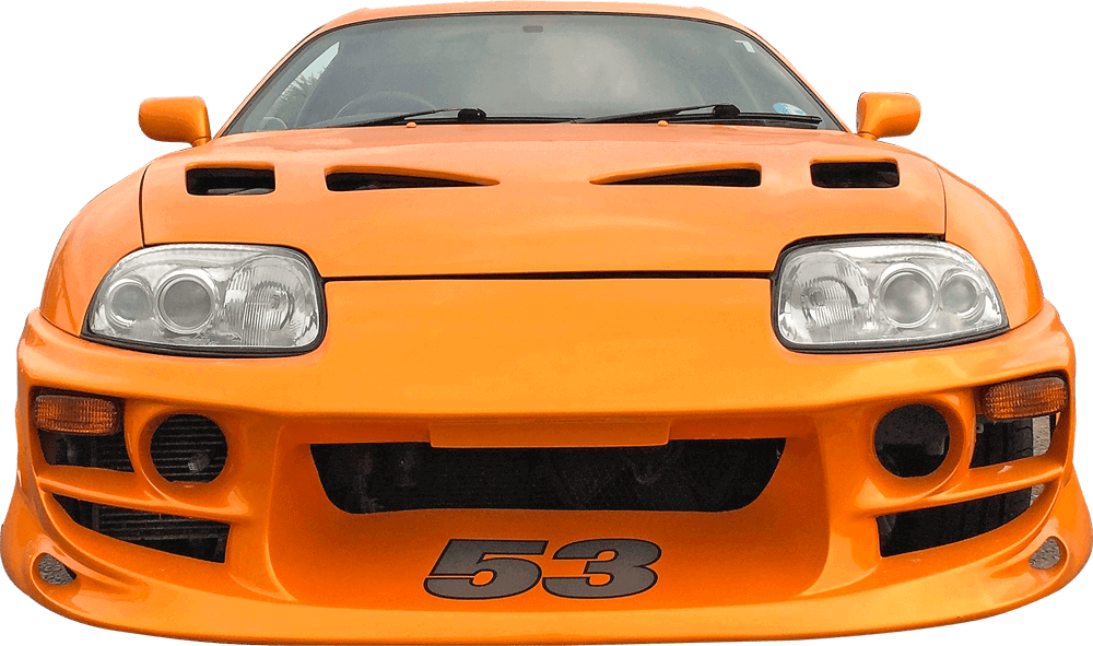 Toyota Supra Fast and the Furious Front