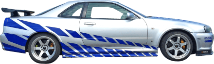 2 Fast 2 Furious R34 Skyline