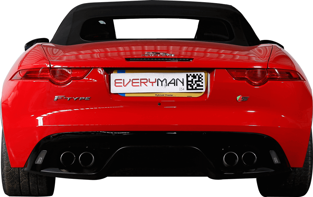 Jaguar F-Type Back